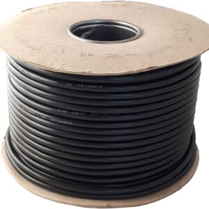 1.5mm 5 Core Black Flex Cable 100m Drum (16A)