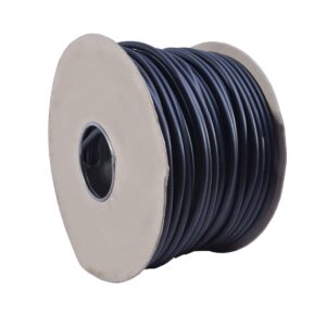 0.75mm 2 Core Black Flex Cable 50m Drum (6A)