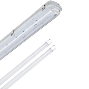 6FT Twin LED Non Corrosive Strip Light With LED Tubes