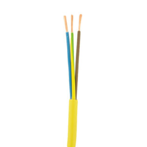 2.5mm 3 Core Yellow Arctic Cable Per Metre (25A)