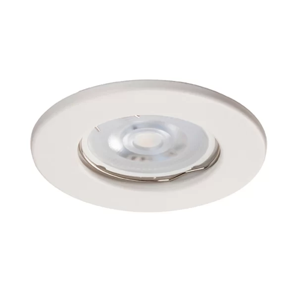 RA Ignis White Fire Rated Downlights GU10 Bezel