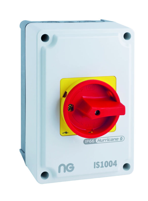 125A 4 Pole Rotary Isolator Switch