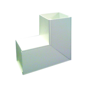 Maxi Trunking Flat Angle 100mm x 100mm