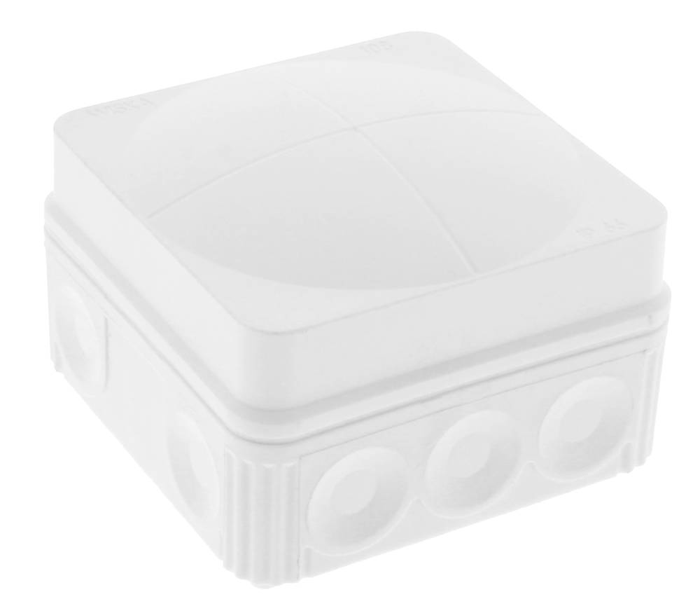 Wiska White Waterproof Box Enclosure - IP66 (76 x 76 x 51mm)