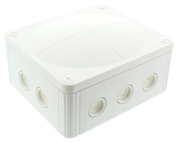 Wiska Box IP66 Waterproof White Junction Box 160mm x 140mm x 81mm