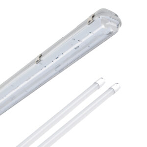 4FT Twin LED Non Corrosive Strip Light With LED Tubes