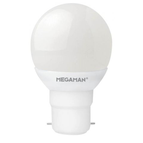 Megaman 3.5W LED Opal Golf Ball Lamp B22