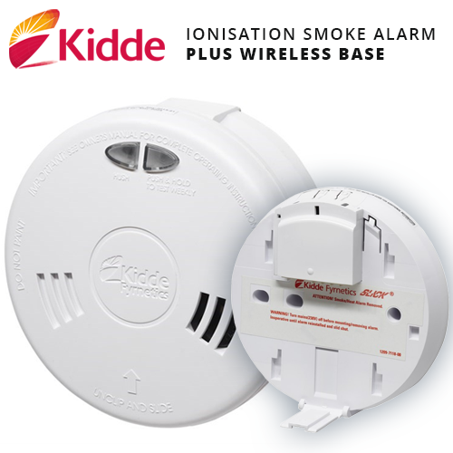 Kidde Slick RF Wireless Ionisation smoke alarm
