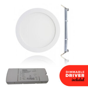 4 Inch Dimmable LED Panel Downlights White 6W