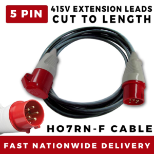 415V Extension Lead HO7RN-F 5 Pin