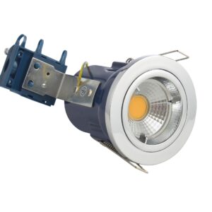 Forum Yate Chrome Fixed Fire Rated Downlight GU10