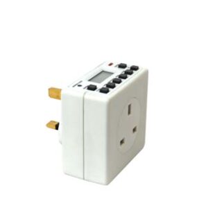 Automatic plug in timer