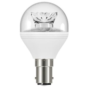 Venture 5.9W LED Clear Golf ball Lamp B15