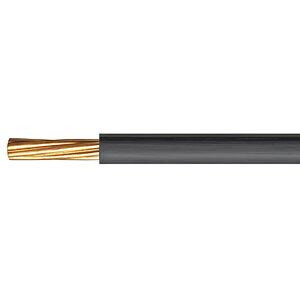 6491X Singles Cable Black 4mm x 100m