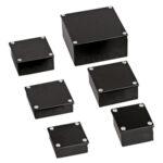 Black Enamel Adaptable Boxes