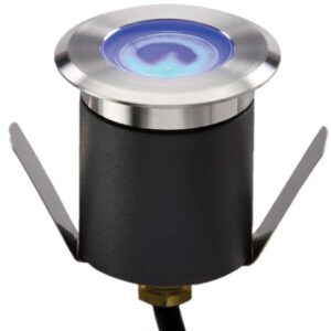 1W LED blue walkover / driveover groundlight