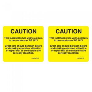 Caution Labels - LS4035T50 