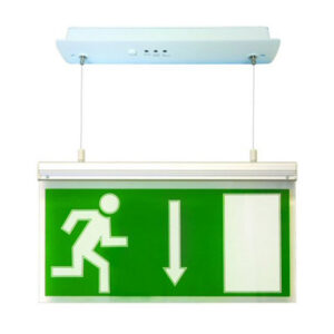 Emergency Lights - Maintained LED Hanging Exit Box Sign Light