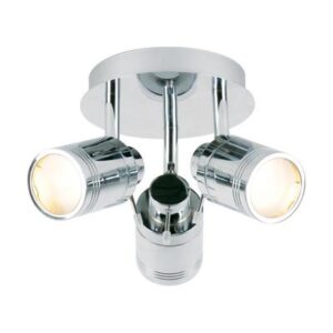 Forum Scorpius 3 Light Bathroom Spotlight Polished Chrome