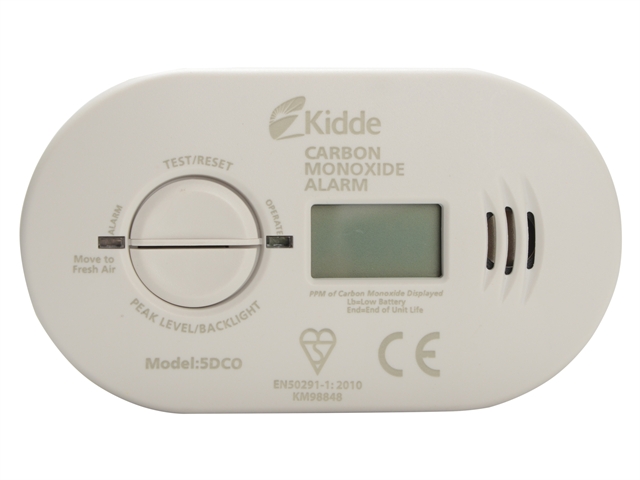 KIDDE 5DCOLSB Carbon Monoxide Alarm