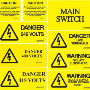 Warning/Caution Labels