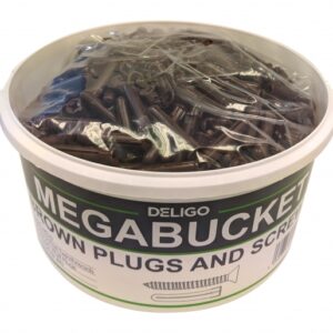 Megabucket MT10 Brown Plugs and Screws