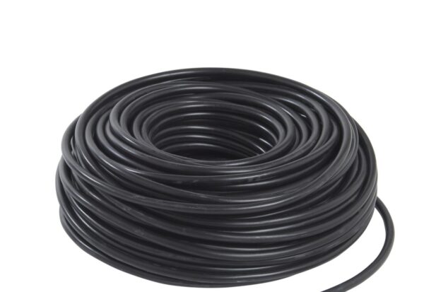 0.75mm 5 Core Black Flex Cable 25m Coil (6A)