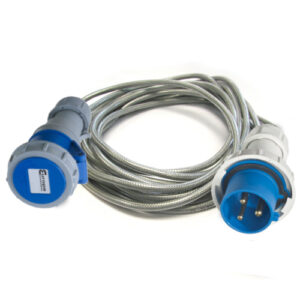63A 3 Pin IP67 240V SY Cable Extension Leads x 20m