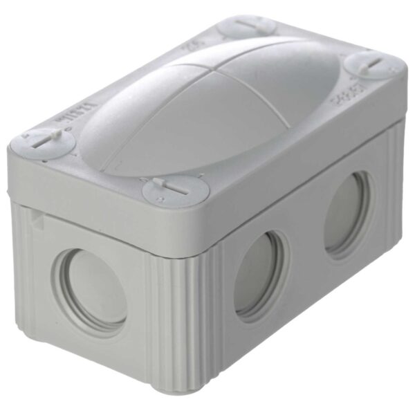 Wiska Box IP66 Waterproof Grey Junction Box 85mm x 49mm x 51mm