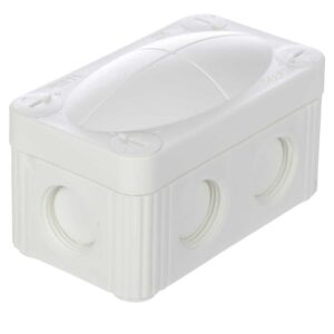 Wiska Box IP66 Waterproof White Junction Box 85mm x 49mm x 51mm